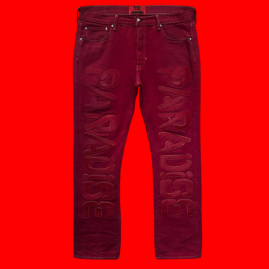 V2 DENIM RED LABEL - RED ECSTASY OVERDOSE