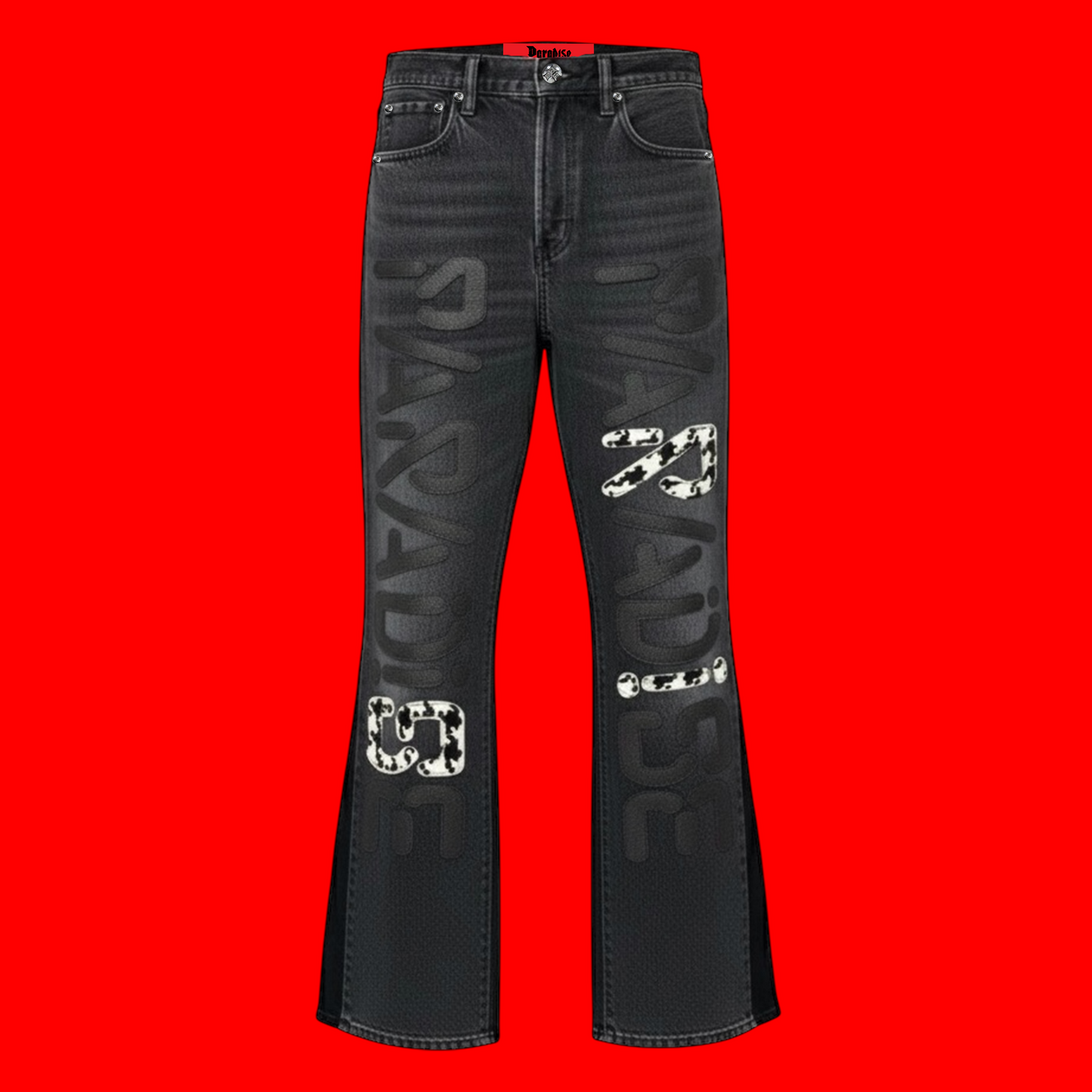 V2 FLARE DENIM RED LABEL